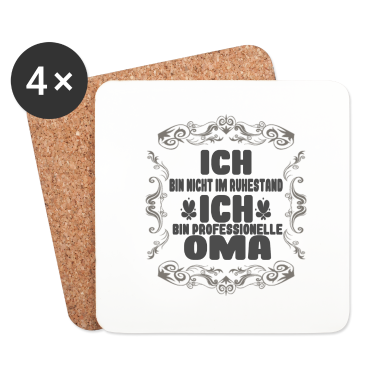 Geburtstagsgeschenk Oma Untersetzer - professionelle Oma-Geschenk