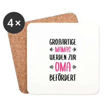 Geburtstagsgeschenk Oma Untersetzer - Großartige Mamas Mütter Oma