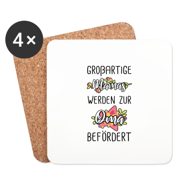Geburtstagsgeschenk Oma Untersetzer - Großartige Mamas Mütter Oma