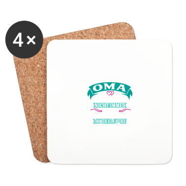 Geburtstagsgeschenk Oma Untersetzer - Opa Oma Seele Geschenk Geburtstag