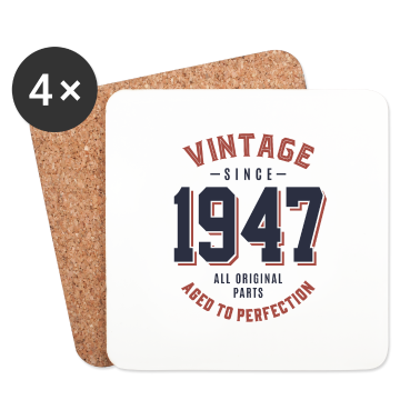Geburtstagsgeschenk Oma Untersetzer - Jahrgang seit 1947 Geburtstagsgeschenk