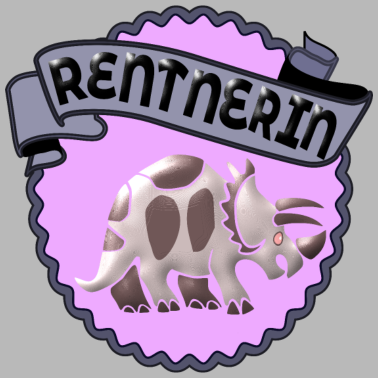 Motiv RENTNERIN DINOSAURIER PENSIONAERIN RENTE