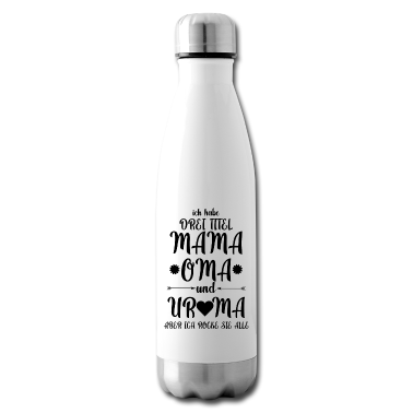 Geburtstagsgeschenk Oma Untersetzer - Ich habe drei titel mama oma und uroma Familie