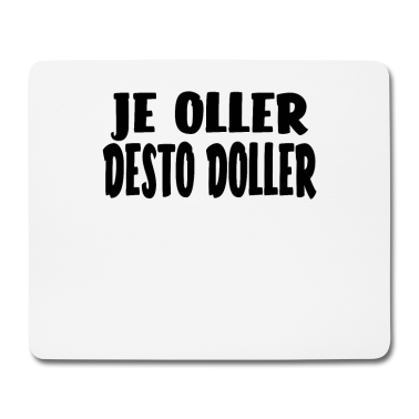 Geburtstagsgeschenk Oma Mousepad - Lustiges Geburtstagsgeschenk Opa Oma je Oller