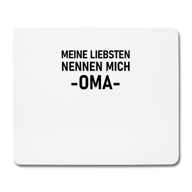 Geburtstagsgeschenk Oma Mousepad - Oma