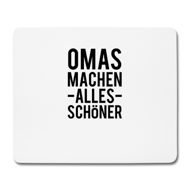 Geburtstagsgeschenk Oma Mousepad - Oma