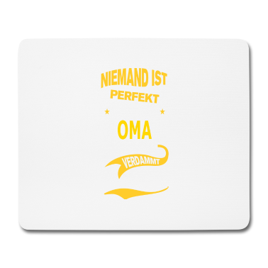 Geburtstagsgeschenk Oma Mousepad - OMA