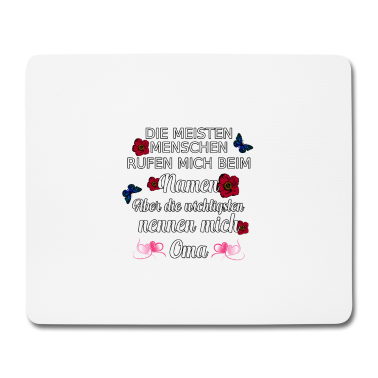 Geburtstagsgeschenk Oma Mousepad - Oma