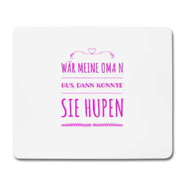 Geburtstagsgeschenk Oma Mousepad - meine Oma