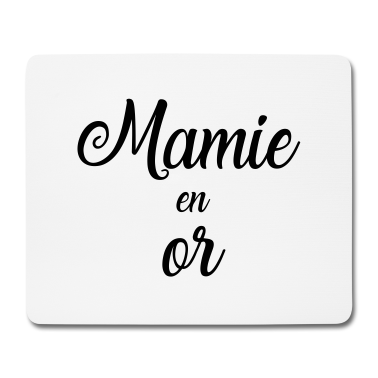 Geburtstagsgeschenk Oma Mousepad - Oma in Gold