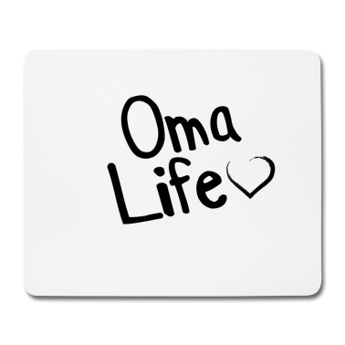 Geburtstagsgeschenk Oma Mousepad - Oma life