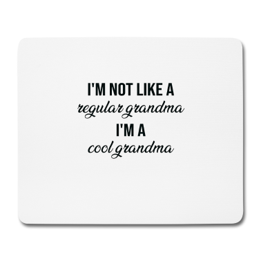 Geburtstagsgeschenk Oma Mousepad - Oma, Oma Geschenk, Großmutter Geschenke, Geschenk fo