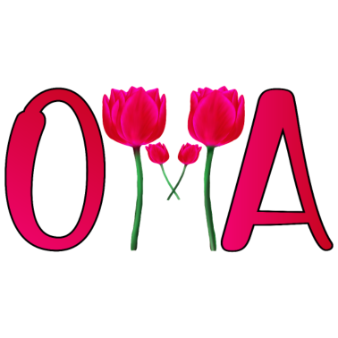 Motiv OMA TULPEN MUTTERTAG BLUMEN PFLANZEN OMI DANKE