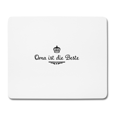 Geburtstagsgeschenk Oma Mousepad - Oma ist die Beste