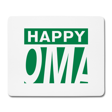 Geburtstagsgeschenk Oma Mousepad - Happy Oma