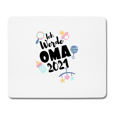 Geburtstagsgeschenk Oma Mousepad - Ich werde Oma Geschenk Familie