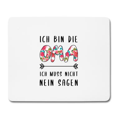 Geburtstagsgeschenk Oma Mousepad - Oma Geschenk