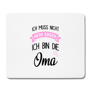 Geburtstagsgeschenk Oma Mousepad - Oma Geschenk