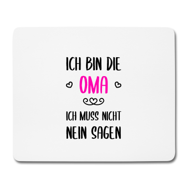 Geburtstagsgeschenk Oma Mousepad - Oma Geschenk