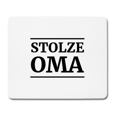 Geburtstagsgeschenk Oma Mousepad - Stolze Oma