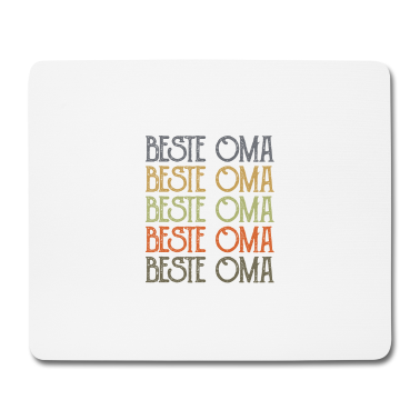 Geburtstagsgeschenk Oma Mousepad - Beste Oma