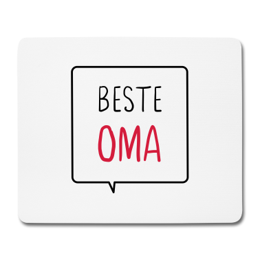 Geburtstagsgeschenk Oma Mousepad - Oma I beste Oma Lieblingsoma Geschenk