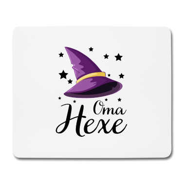 Geburtstagsgeschenk Oma Mousepad - Oma Hexe Geschenk Familie