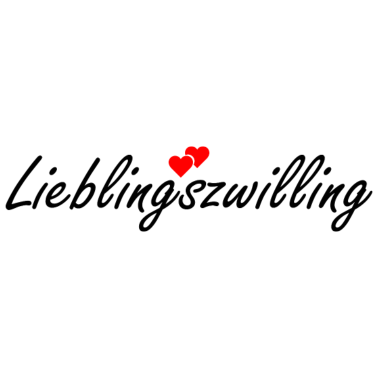 Motiv Lieblingszwilling Familie Oma Geschenk