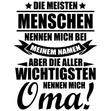 Motiv Menschen Oma Familie Geschenk