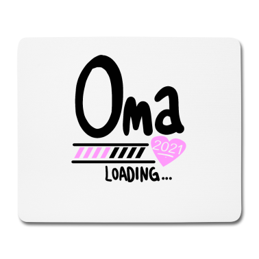 Geburtstagsgeschenk Oma Mousepad - Oma Loading 2021