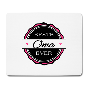Geburtstagsgeschenk Oma Mousepad - Beste Oma ever