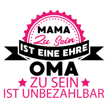 Motiv Mama oma Familie Geschenk