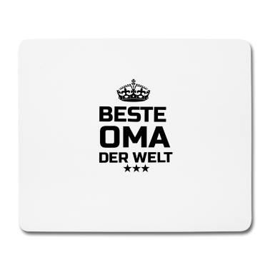 Geburtstagsgeschenk Oma Mousepad - beste oma der welt