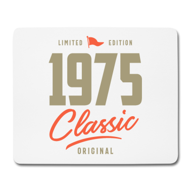 Geburtstagsgeschenk Oma Mousepad - 1975 Klassisches Geburtstagsgeschenk