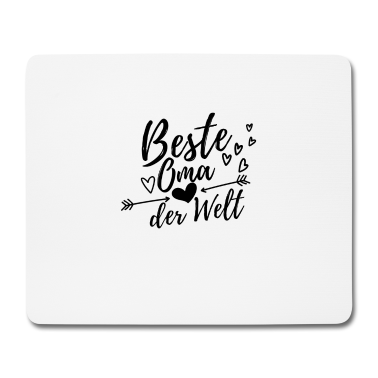 Geburtstagsgeschenk Oma Mousepad - beste oma der welt