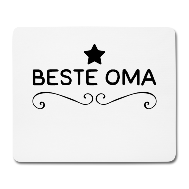 Geburtstagsgeschenk Oma Mousepad - Beste Oma Geschenk