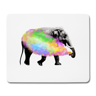 Geburtstagsgeschenk Oma Mousepad - Elefant, Tier, Safari, Afrika