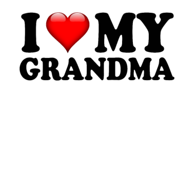 Motiv Ich habe meine Oma lieb