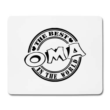 Geburtstagsgeschenk Oma Mousepad - Oma The best in the world