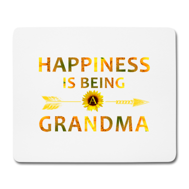 Geburtstagsgeschenk Oma Mousepad - Glück ist Oma zu sein