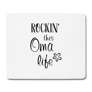 Geburtstagsgeschenk Oma Mousepad - Oma Life Großmutter Spruch Geschenk