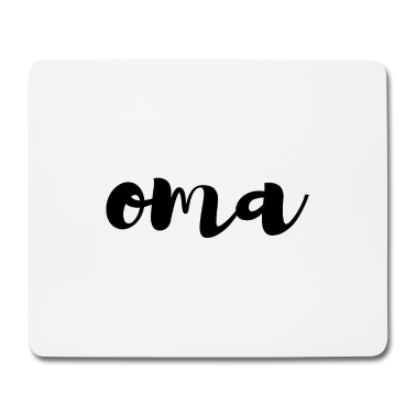 Geburtstagsgeschenk Oma Mousepad - Oma Familie Enkel Spruch Geschenk