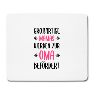 Geburtstagsgeschenk Oma Mousepad - Großartige Mamas Mütter Oma