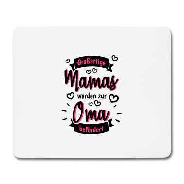 Geburtstagsgeschenk Oma Mousepad - Großartige Mamas Mütter Oma