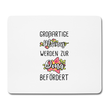 Geburtstagsgeschenk Oma Mousepad - Großartige Mamas Mütter Oma