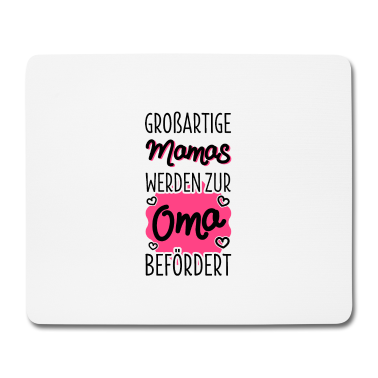 Geburtstagsgeschenk Oma Mousepad - Großartige Mamas Mütter Oma