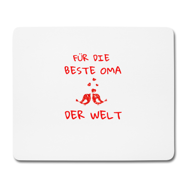 Geburtstagsgeschenk Oma Mousepad - für die beste OMA der Welt