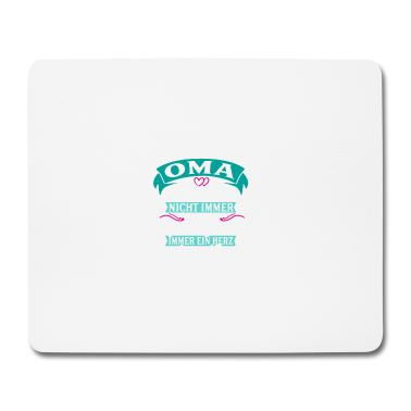 Geburtstagsgeschenk Oma Mousepad - Opa Oma Seele Geschenk Geburtstag