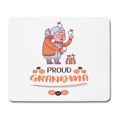 Geburtstagsgeschenk Oma Mousepad - Schönes Geschenk für deine Oma.