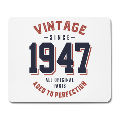 Geburtstagsgeschenk Oma Mousepad - Jahrgang seit 1947 Geburtstagsgeschenk